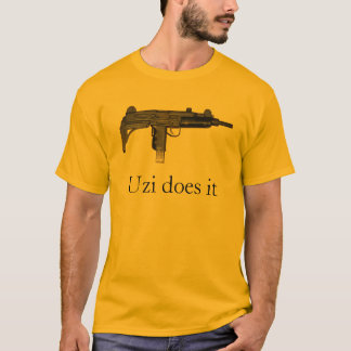 Uzi gör det T-tröja Tee Shirt