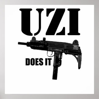UZI Poster det
