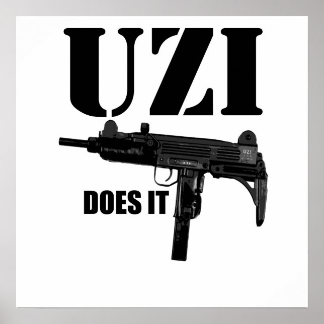 UZI Poster det (Framsidan)