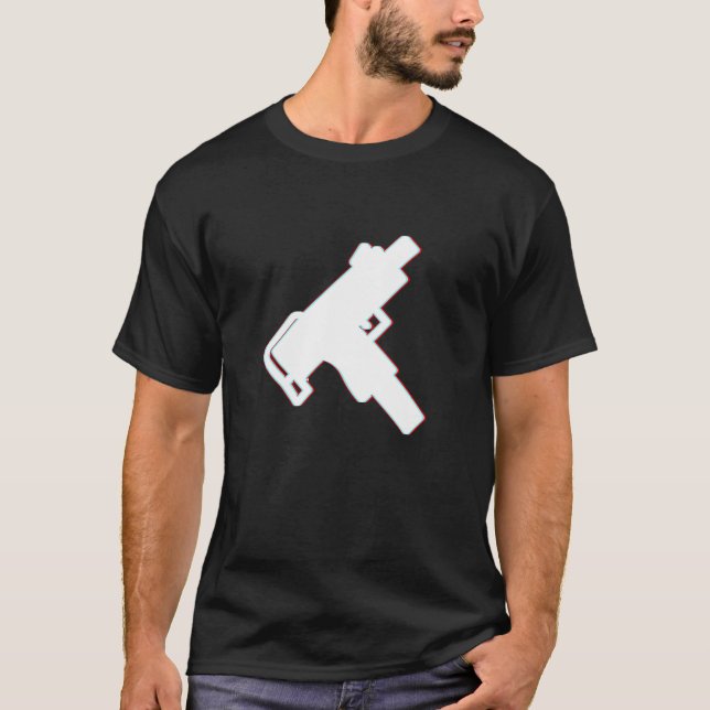 uzi-skjorta t shirt (Framsida)