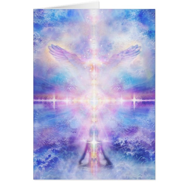 V053 "en smak av gudomen ", hälsningskort (Framsidan)