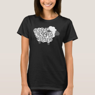 V1 Han Lämnat 99 Fårbibelns verse T Shirt