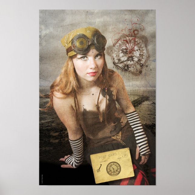 V2-utskrift av vykort poster (Framsidan)