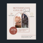V4-Anpassningsbar för Jackie_Mors dag Promo Flyer<br><div class="desc">// Obs! De illustrationer av logotypen som används är endast platshållarbilder. Du måste ersätta med ett eget foto innan du beställer/skriver ut.</div>