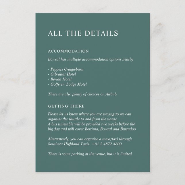 V6 Watercolor ChloeNick #466D69 detaljer Tilläggskort (Framsida)