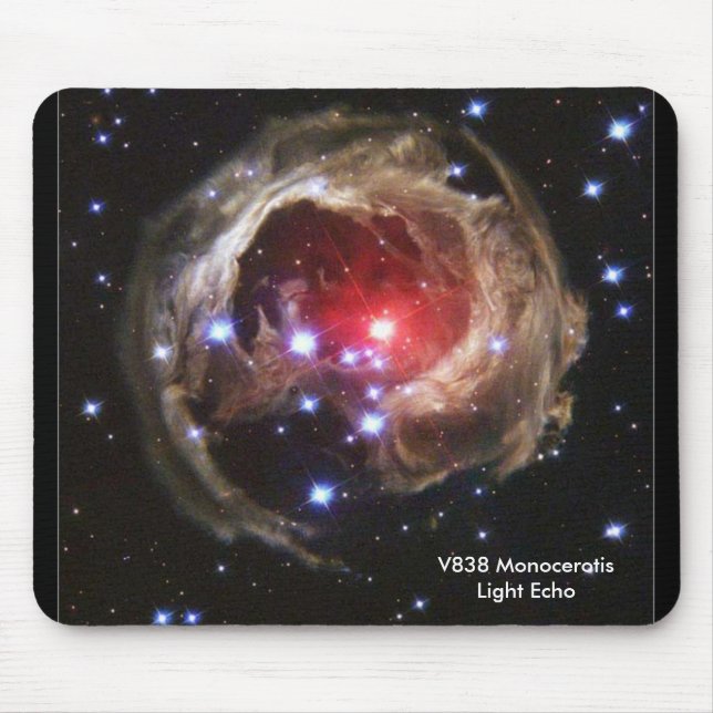V838 ljusa Monocerotis ekar Mousepad Musmatta (Framsidan)