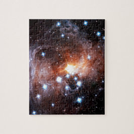 V838 Monocerotis Red Superjätte Star Hubble Photo Pussel