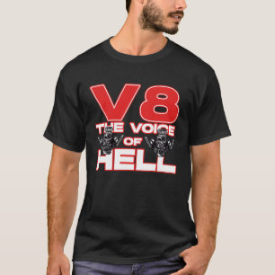 V8 Cylinderworkshop för biljustering Voice of Ligh T Shirt