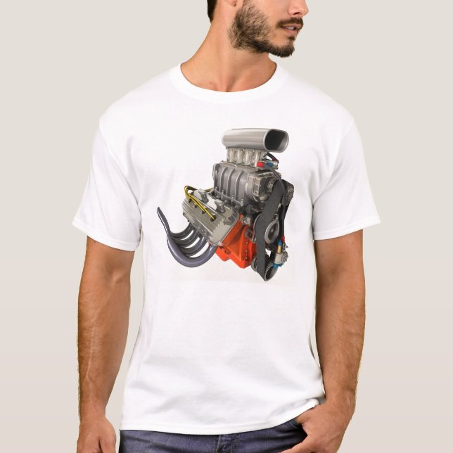 V8 Engine T-shirt (Framsida)