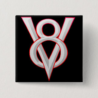 V8 symbol knapp