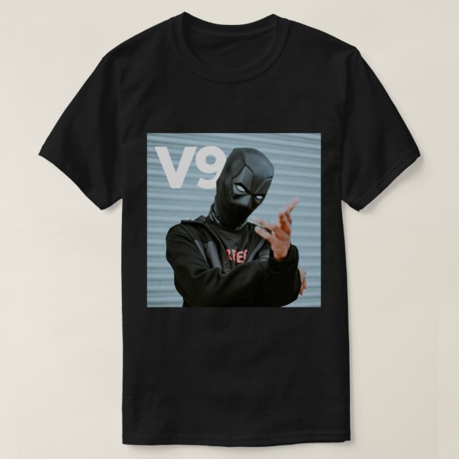 V9 UK Drill Classic T-Shirt (Design framsida)