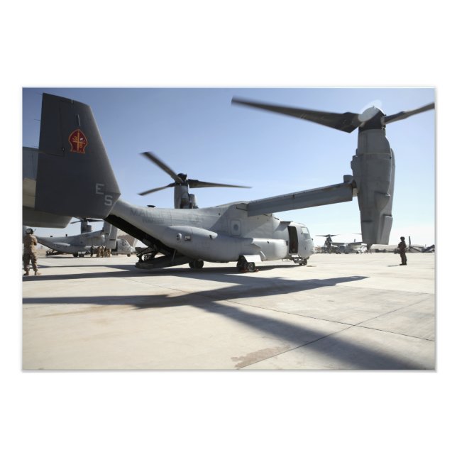 V-22 Osprey tiltrotor-luftfartyg 2 Fototryck (Framsidan)