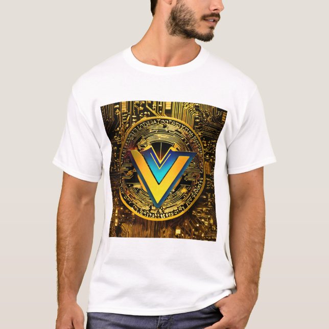 V alfabet namn t shirt (Framsida)