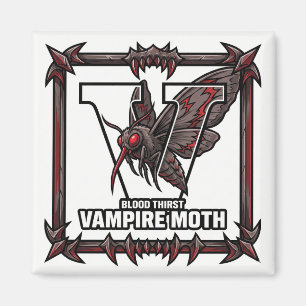 V är för Vampyrfjäril – GTA Style ABC Lärande Magnet