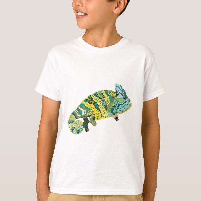 V är för Veiled Chameleon T Shirt (Framsida)