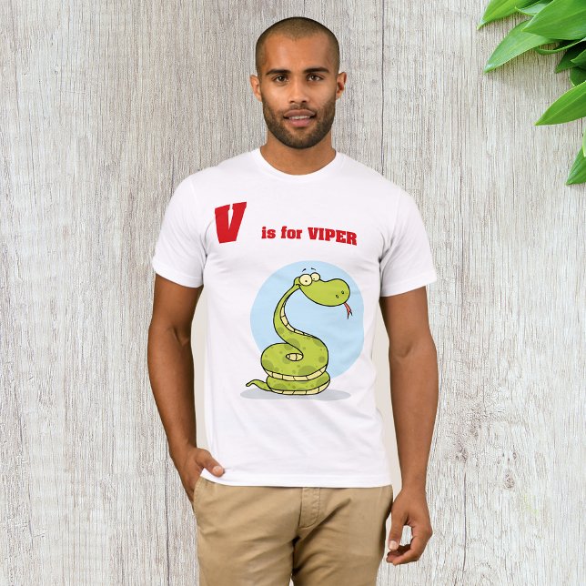 V är för Viper Manar T-Shirt (Skapare uppladdad)
