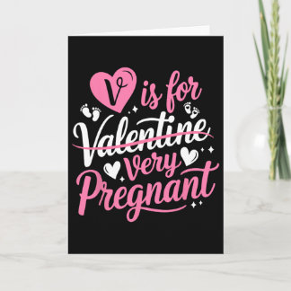 V Är Mycket Gravid Söt Gravid Dam Gravid Kort