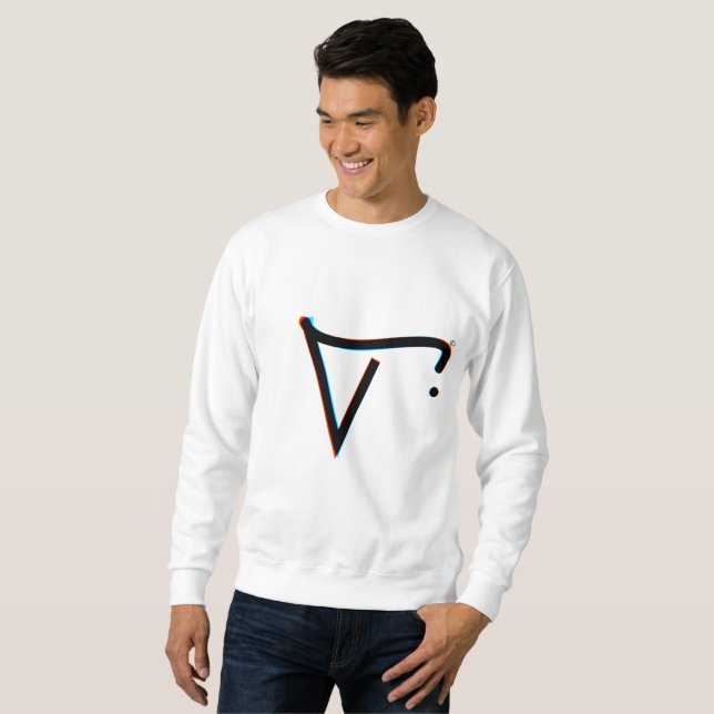 V - BY DKYWVE.SHOP LÅNG ÄRMAD TRÖJA (Hel framsida)