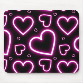 V-dagars Rosa Neon Hearts Musmatta