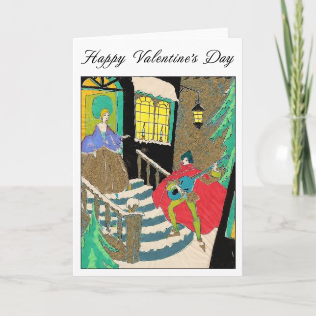 V-Day Trubadur Kort (Framsida)