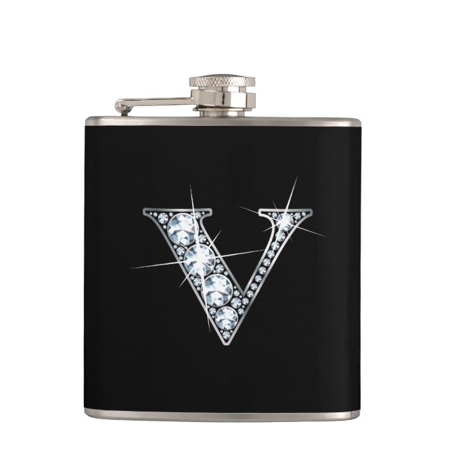 V "Diamond Bling"-kolv Fickplunta (Framsidan)