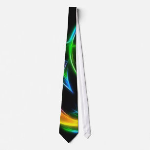 V flammar - den färgrika fractalen flammar slips