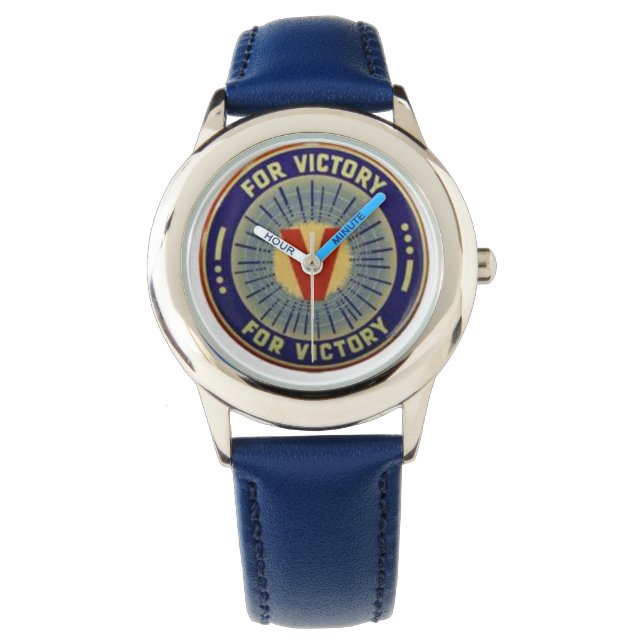 V för Victory watch Armbandsur (Framsida)