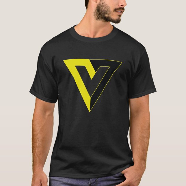V för Voluntaryist T-shirt (Framsida)