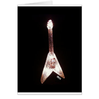 V-gitarrkort Hälsningskort