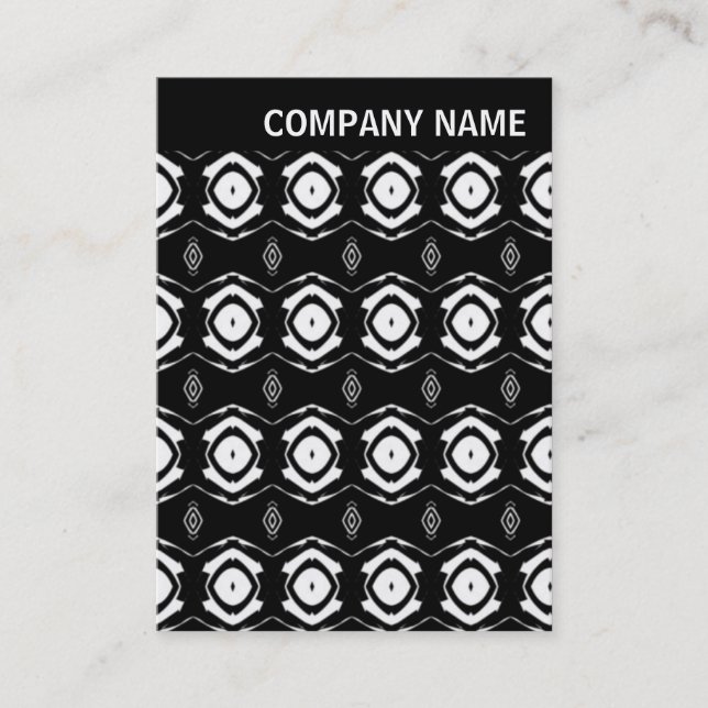 V Header - Bild - Abstraktens geometriska egenskap Visitkort (Framsida)