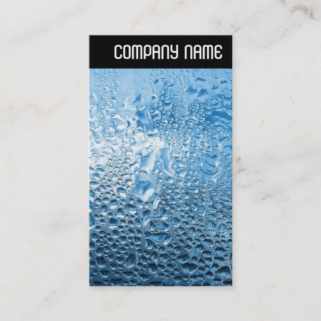 V Header - Blue Vatten Visitkort (Framsida)