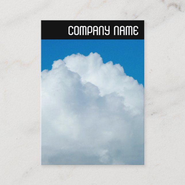 V Header - Cumulonimbus Visitkort (Framsida)