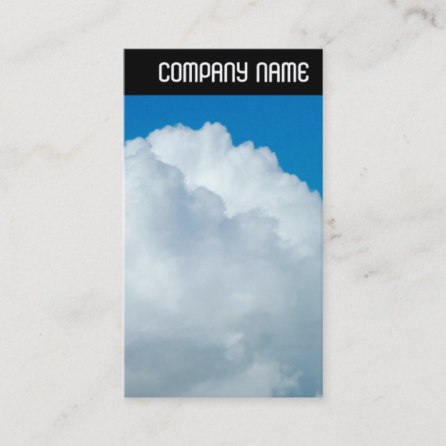 V Header - Cumulonimbus Visitkort (Framsida)