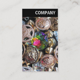 V Header - Flea Market Bling Visitkort