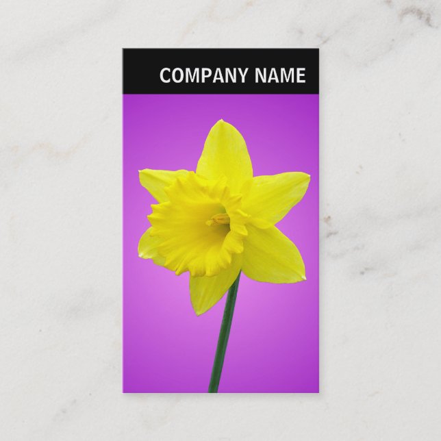 V Header - Foto - Daffodil Visitkort (Framsida)