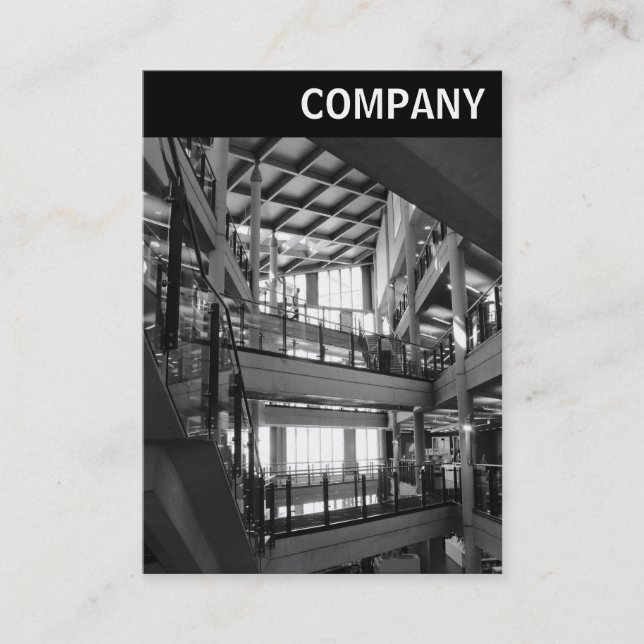 V Header - Modern Insida Visitkort (Framsida)