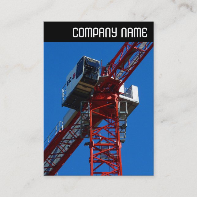 V Header - Torn Crane Visitkort (Framsida)
