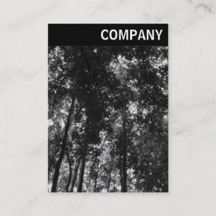 V Header - Woodland Canopy 01 BW Visitkort