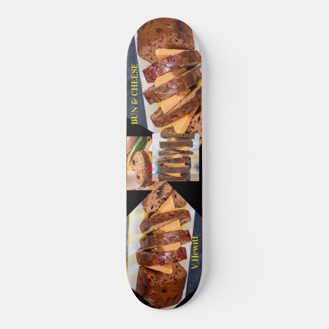 V HEWITT BUN & CHEESE Skateboard (Framsida)