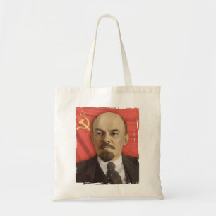 V.I. Lenin hänger lös Tygkasse