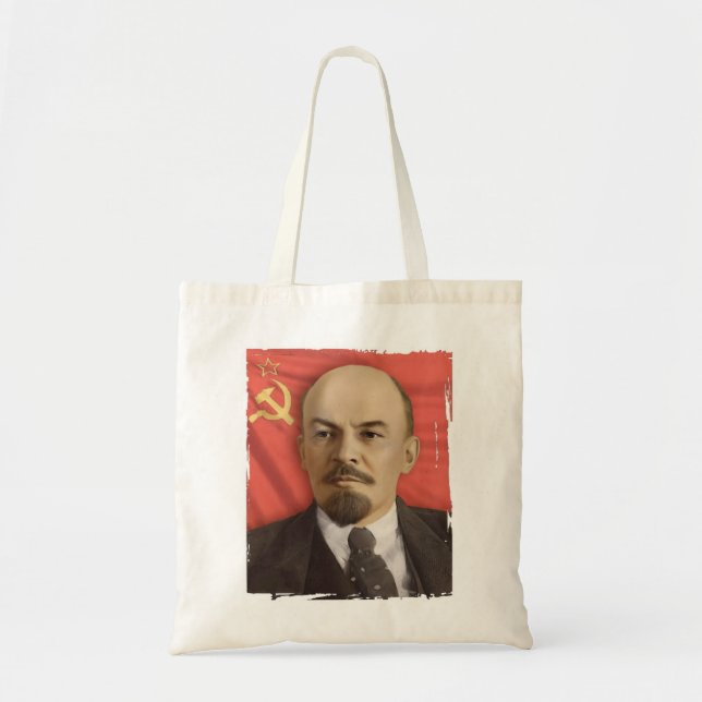V.I. Lenin hänger lös Tygkasse (Framsidan)