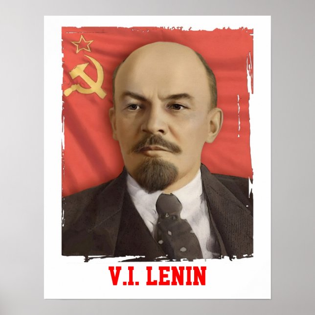 V.I. Lenin Poster (Framsidan)