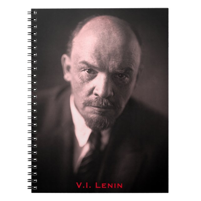 V.I. Lenin - Sovjetunionen Chef - CCCP Anteckningsbok (Framsidan)