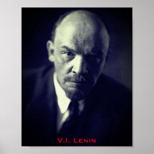 V.I. Lenin - Sovjetunionen Chef - CCCP Poster