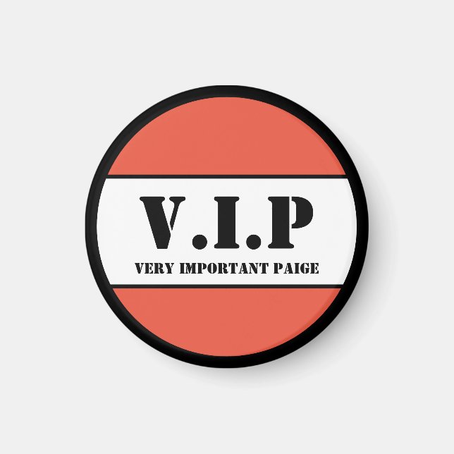 V.I.P MAGNET (Framsidan)
