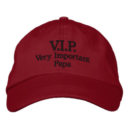 V.I.P. Papa très important Broderad Keps