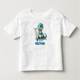 V is for Velociraptor – T Shirt