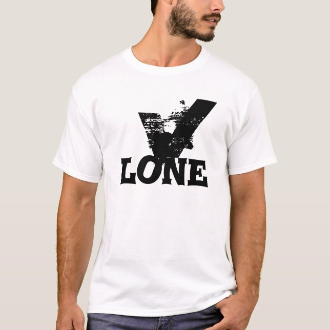 v lone T-Shirt (Framsida)