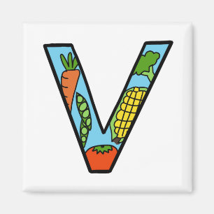 "V-" magnet