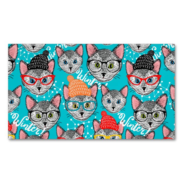 v magnetiska visitkort (Framsida)